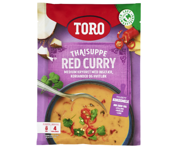 TORO Thai Red Curry súpa 84g